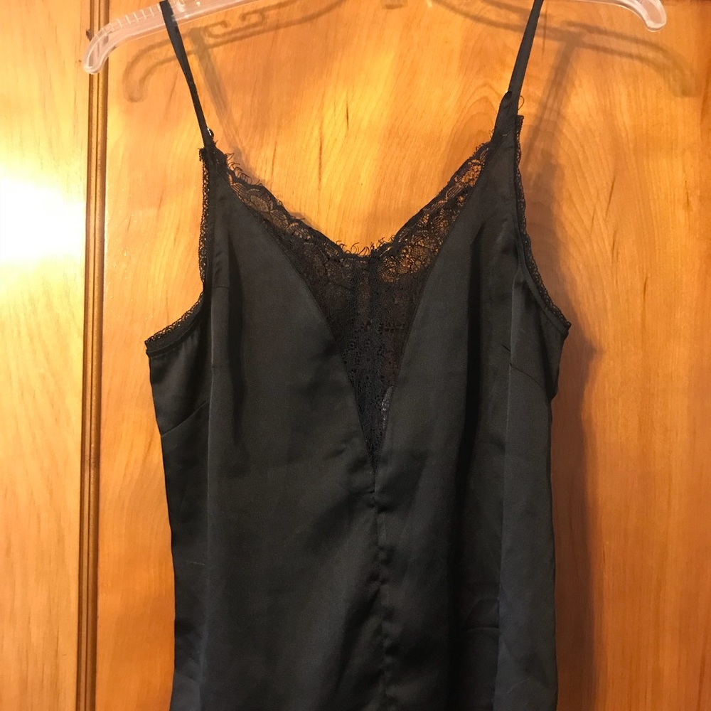 Black Silk Camisole
